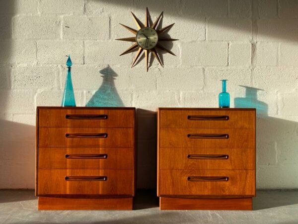 Pair of G Plan ‘Fresco’ Chest of Drawers