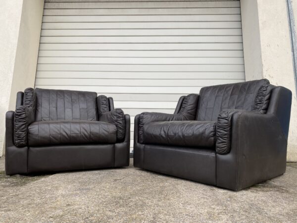Pair of Matching Gimson + Slater ‘Beneco’ Armchairs, 1970s