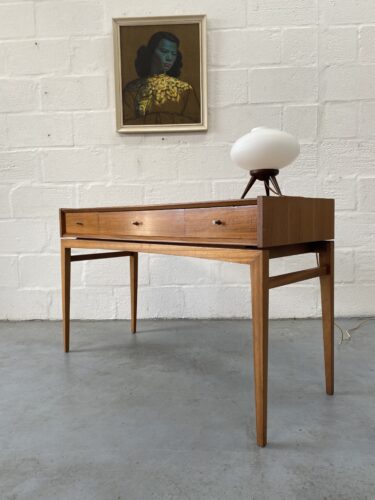 Mid Century Teak Console Hall Table by Younger