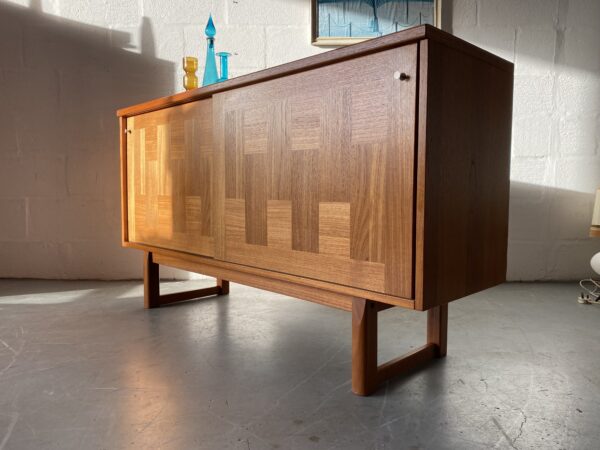 1980s Vintage Swedish Teak Sideboard by Troeds Bjärnum