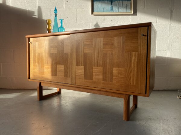 1980s Vintage Swedish Teak Sideboard by Troeds Bjärnum