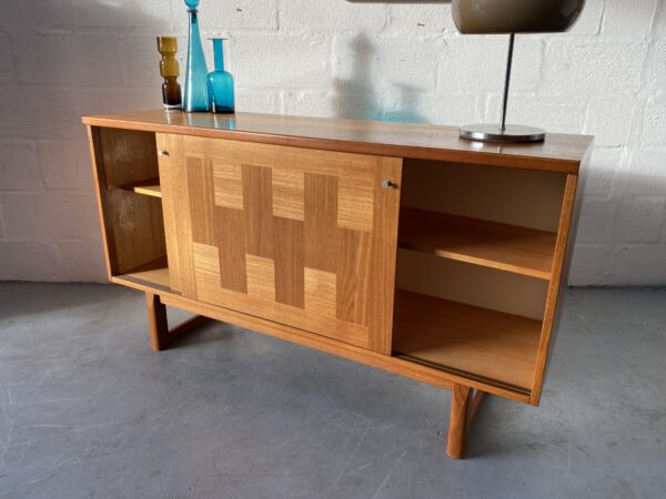 1980s Vintage Swedish Teak Sideboard by Troeds Bjärnum