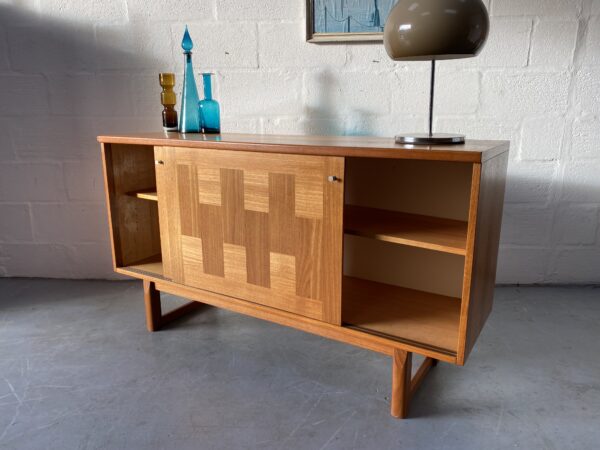 1980s Vintage Swedish Teak Sideboard by Troeds Bjärnum