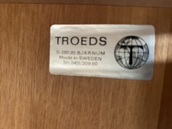 1980s Vintage Swedish Teak Sideboard by Troeds Bjärnum