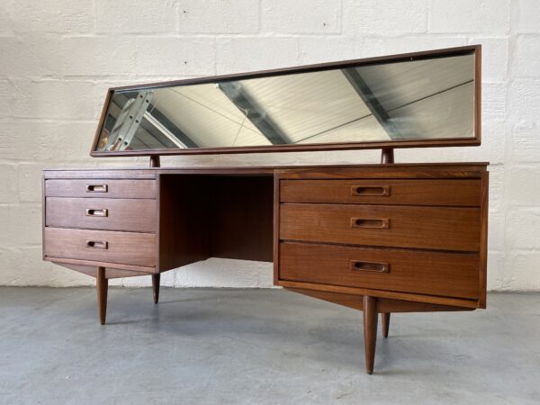 Mid Century Vintage White & Newton Dressing Table