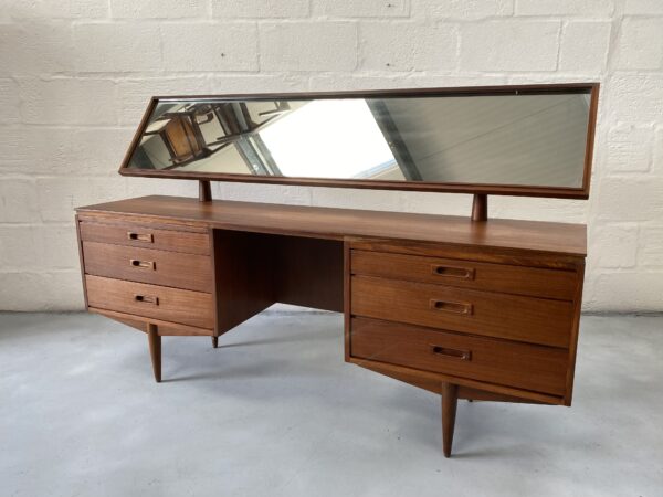 Mid Century Vintage White & Newton Dressing Table
