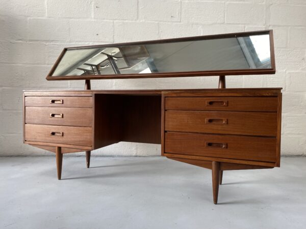 Mid Century Vintage White & Newton Dressing Table