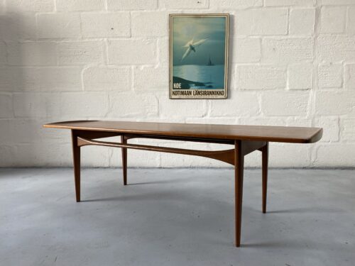 Vintage Fd503 Coffee Table by Tove & Edvard Kindt Larsen For France & Søn