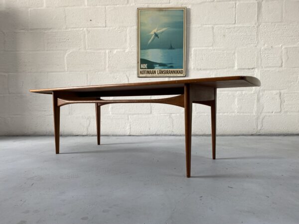 Vintage Fd503 Coffee Table by Tove & Edvard Kindt Larsen For France & Søn
