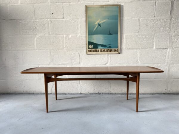 Vintage Fd503 Coffee Table by Tove & Edvard Kindt Larsen For France & Søn
