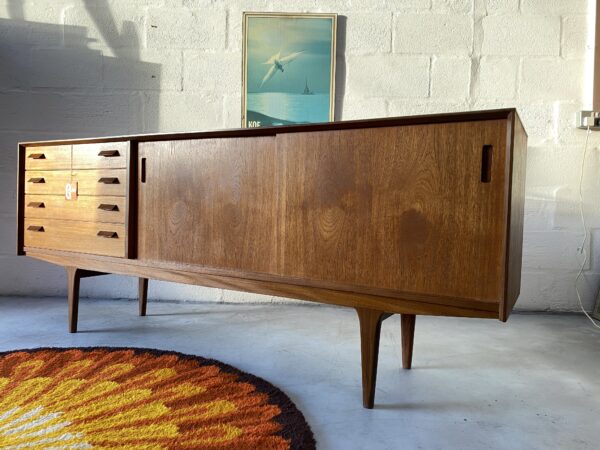 Rare Mid Century Sliding Door Sideboard by G Plan, 1960 