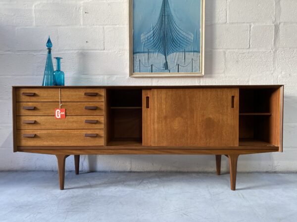 Rare Mid Century Sliding Door Sideboard by G Plan, 1960 