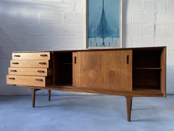 Rare Mid Century Sliding Door Sideboard by G Plan, 1960 