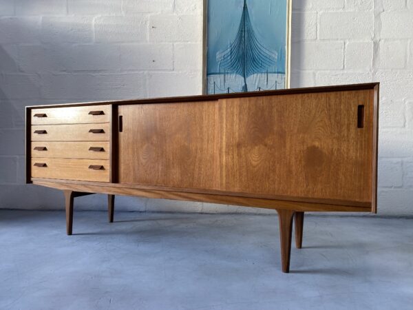 Rare Mid Century Sliding Door Sideboard by G Plan, 1960 