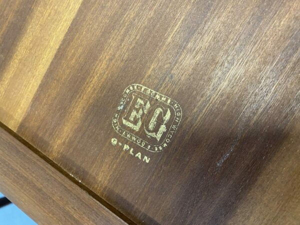 Mid Century Vintage G Plan Dining Table and Six Chairs