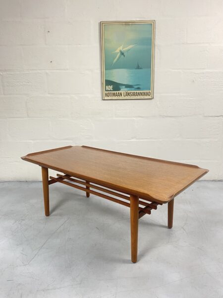 Danish Mid Century Poul Jensen for Selig Rectangle Side / Coffee Table