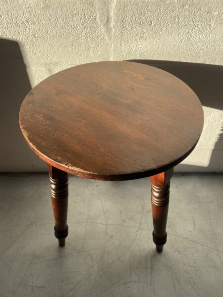 Antique Pine Cricket Table