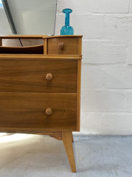 Vintage Dressing Table / Vanity by Golden Key Furniture, 1950s