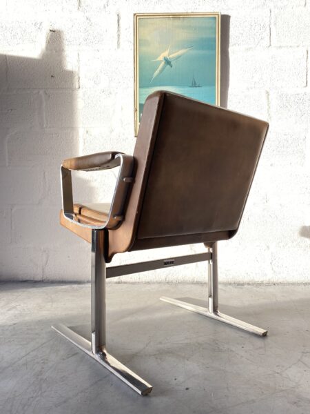 Single "Q Range" Side / Desk Chair by Robert Heritage for Race Furniture