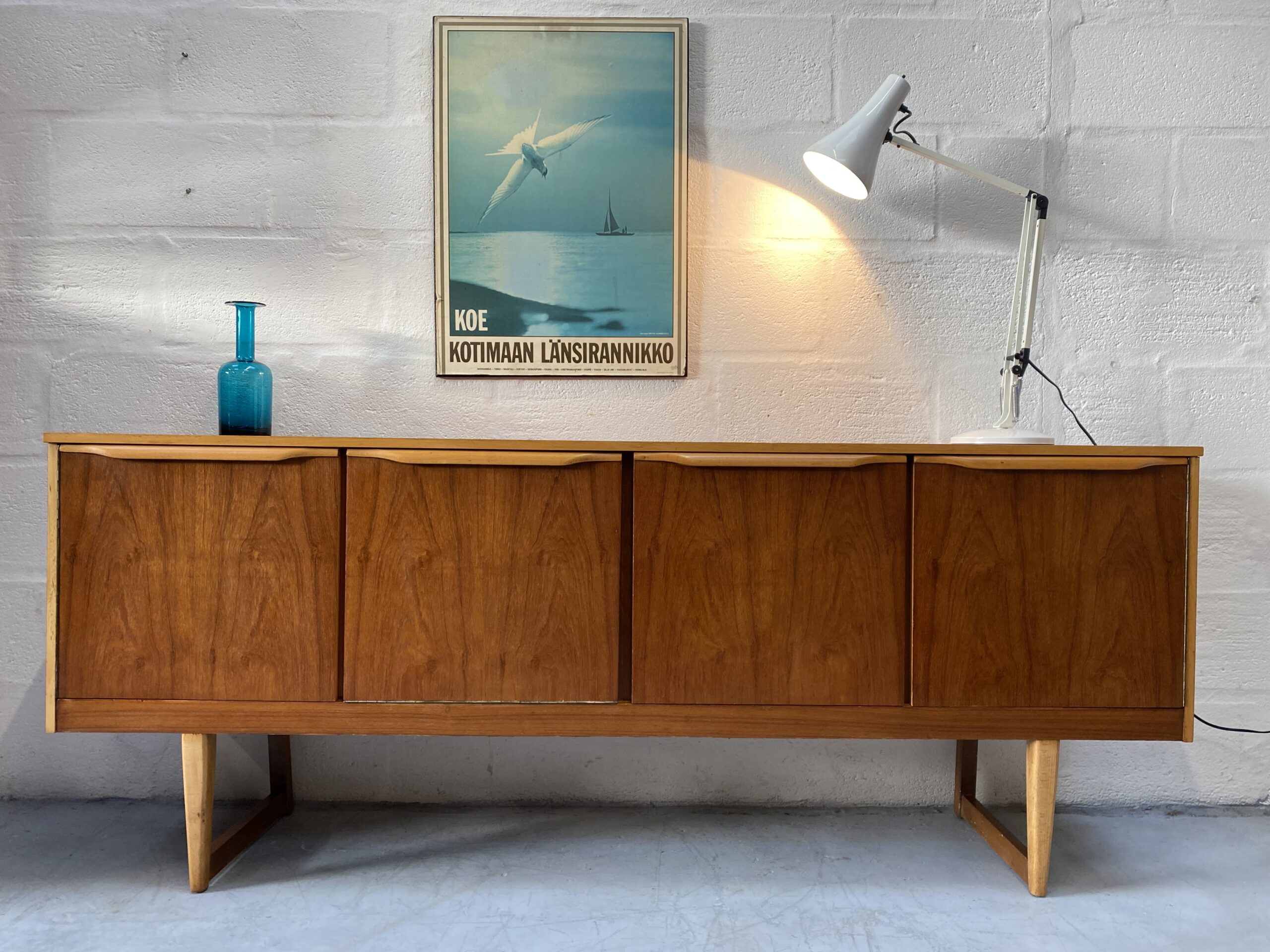 1960s Vintage Teak Sideboard