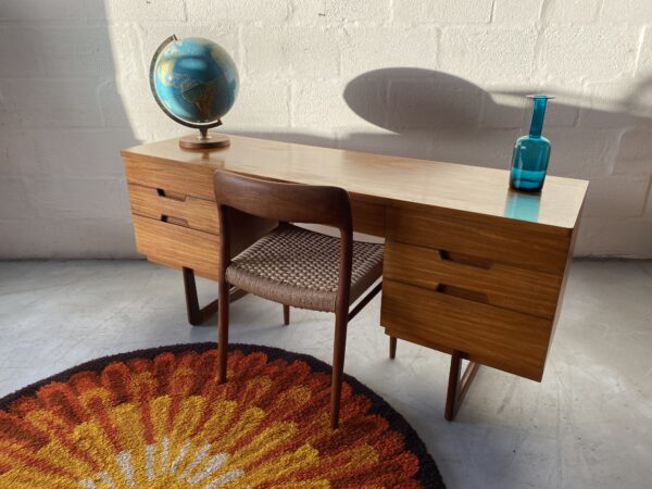 1960s Mid Century Dressing Table / Desk by Uniflex