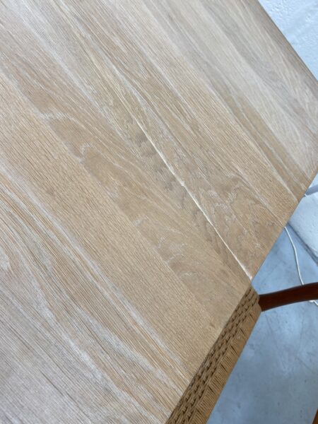 Danish Skagerak White Soap Oak Dining Table 