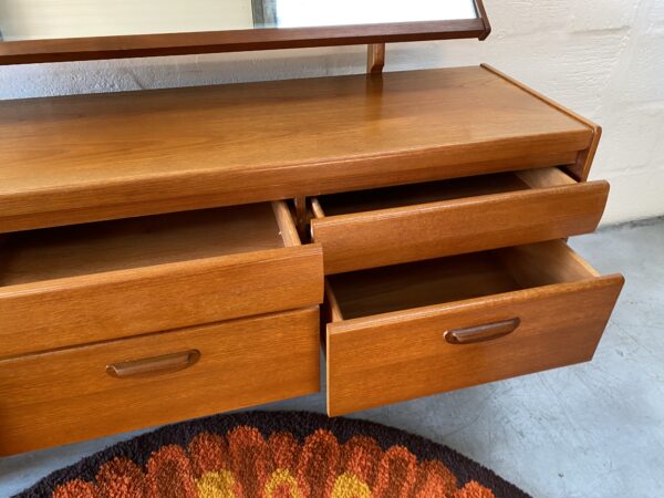 1960s Mid Century Dressing Table / Dressing Chest