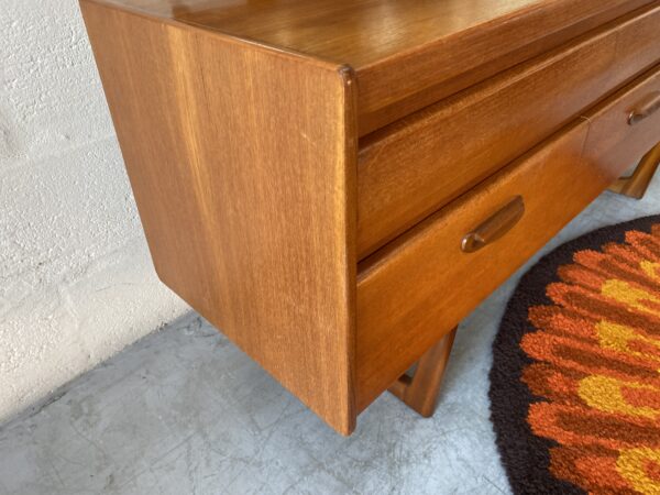 1960s Mid Century Dressing Table / Dressing Chest