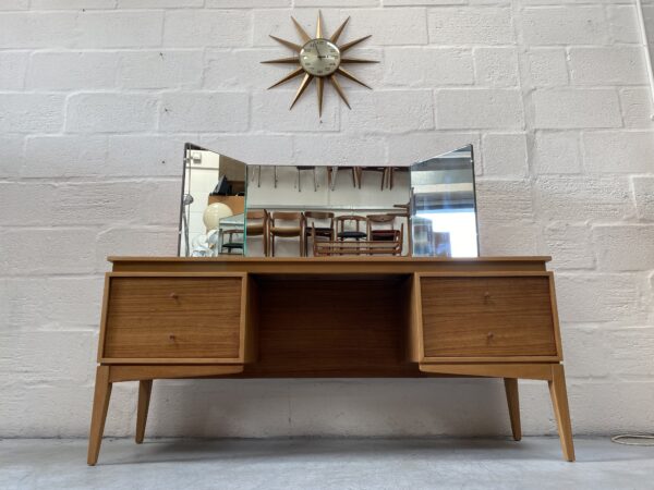 Vintage 1960s Peter Hayward for Uniflex Dressing Table