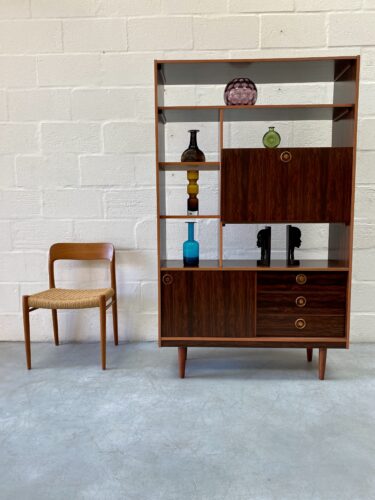 Vintage 1960s Rosewood Room Divider by Greaves & Thomas