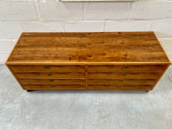 Vintage Yew Chest of Drawers by Robert Heritage for Archie Shine