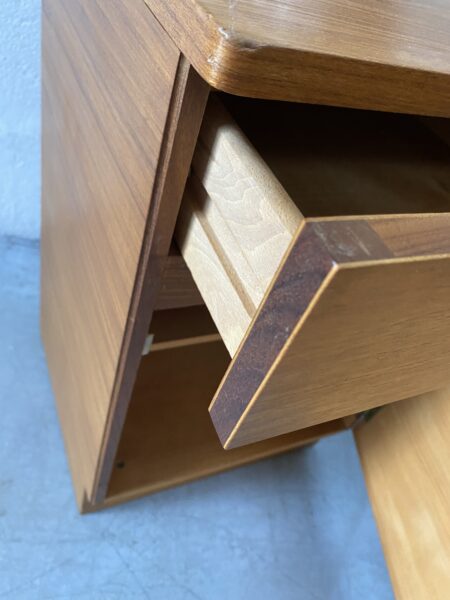 Pair of Mid Century Bedside Cabinets - Uniflex Q Range