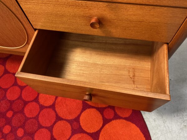 Mid Century 1960s 'Circles' Sideboard Manufactured by Nathan Furniture