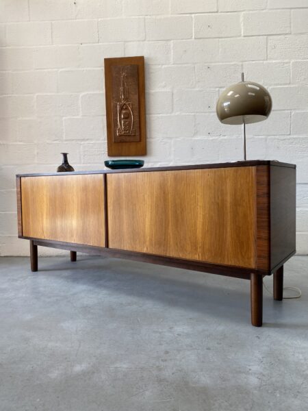 1970s Vintage Danish Rosewood Sideboard by Hornslet Mobelfabrik