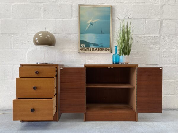 Matching Set of Bedroom Cabinets, 1960s