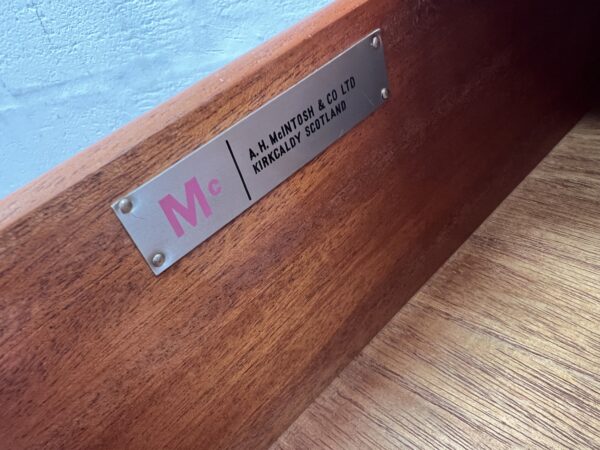 Vintage Rosewood Compact McIntosh 'Dunfermline' Sideboard