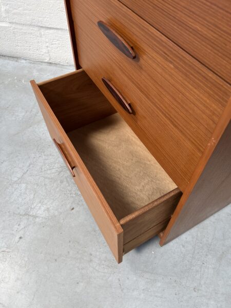 Mid Century 1960s Austinsuite Teak Tallboy