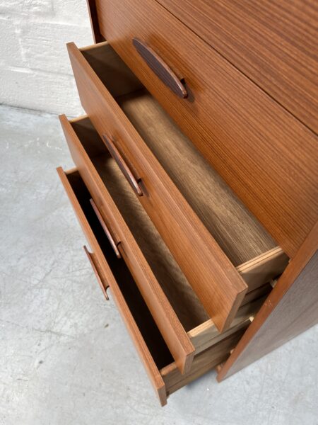 Mid Century 1960s Austinsuite Teak Tallboy