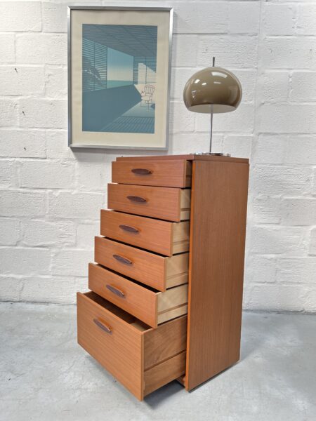 Mid Century 1960s Austinsuite Teak Tallboy