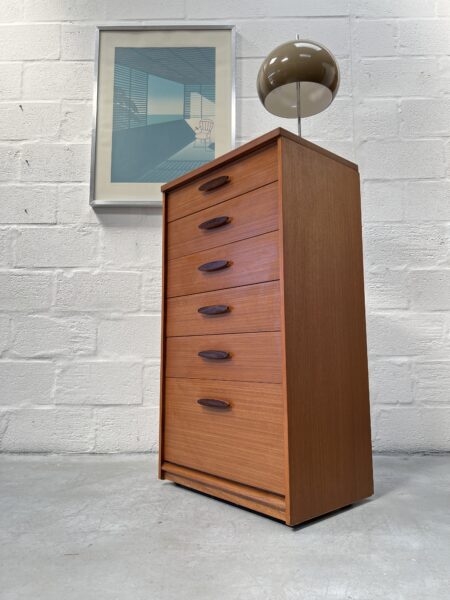 Mid Century 1960s Austinsuite Teak Tallboy