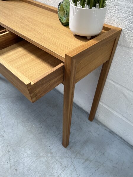 Classic Habitat Solid Oak Hana Console Table