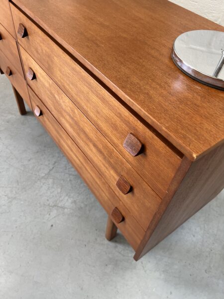 Mid Century Compact Sideboard / Bank of Drawers by Symbol Furniture