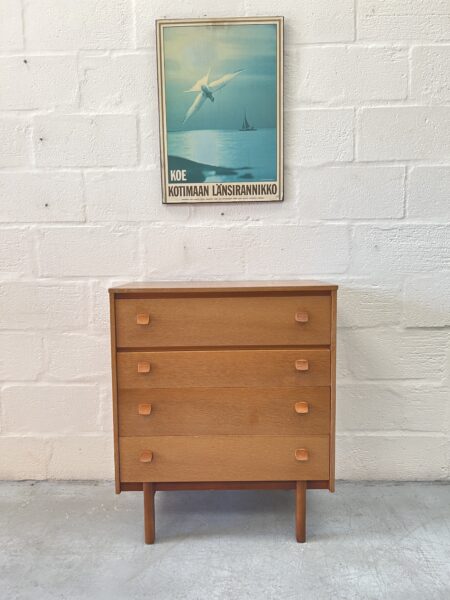 1960s Chest of Drawers / Tallboy by Symbol Furniture