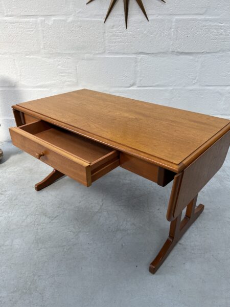 Vintage Retro Teak Drop-leaf Occasional Coffee Table