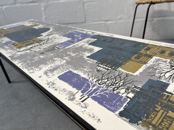 Vintage John Piper 'London Skyline' Coffee Table for Habitat