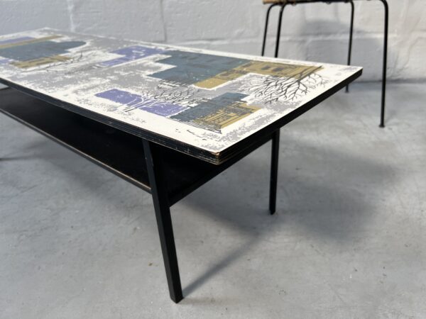 Vintage John Piper 'London Skyline' Coffee Table for Habitat