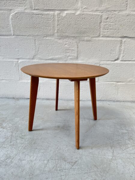 Mid Century Oak Round Coffee Table