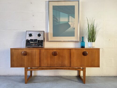 Vintage 1950s Teak Sideboard