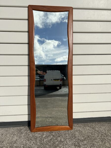 A Selection of Mid Century Vintage Teak Mirrors