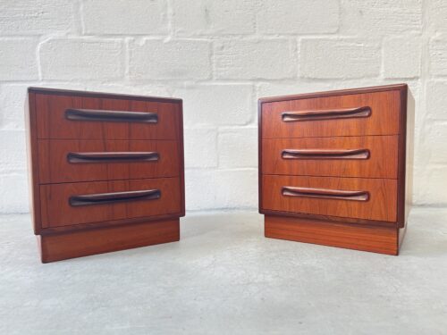 Pair of 1960s Fresco G Plan Bedsides